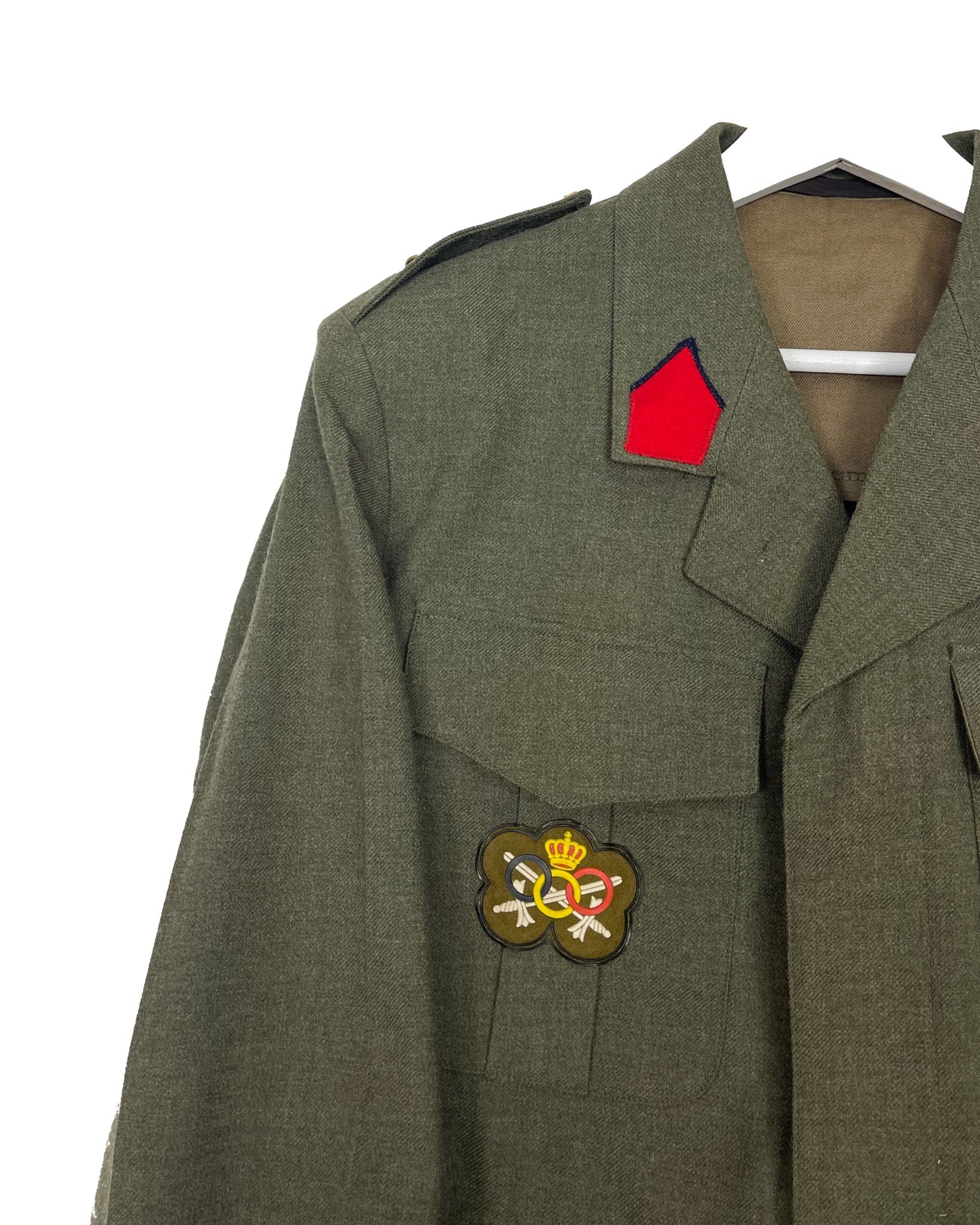 Blouson léger Vintage Veste militaire vintage - Belgique - L - PLOMOSTORE