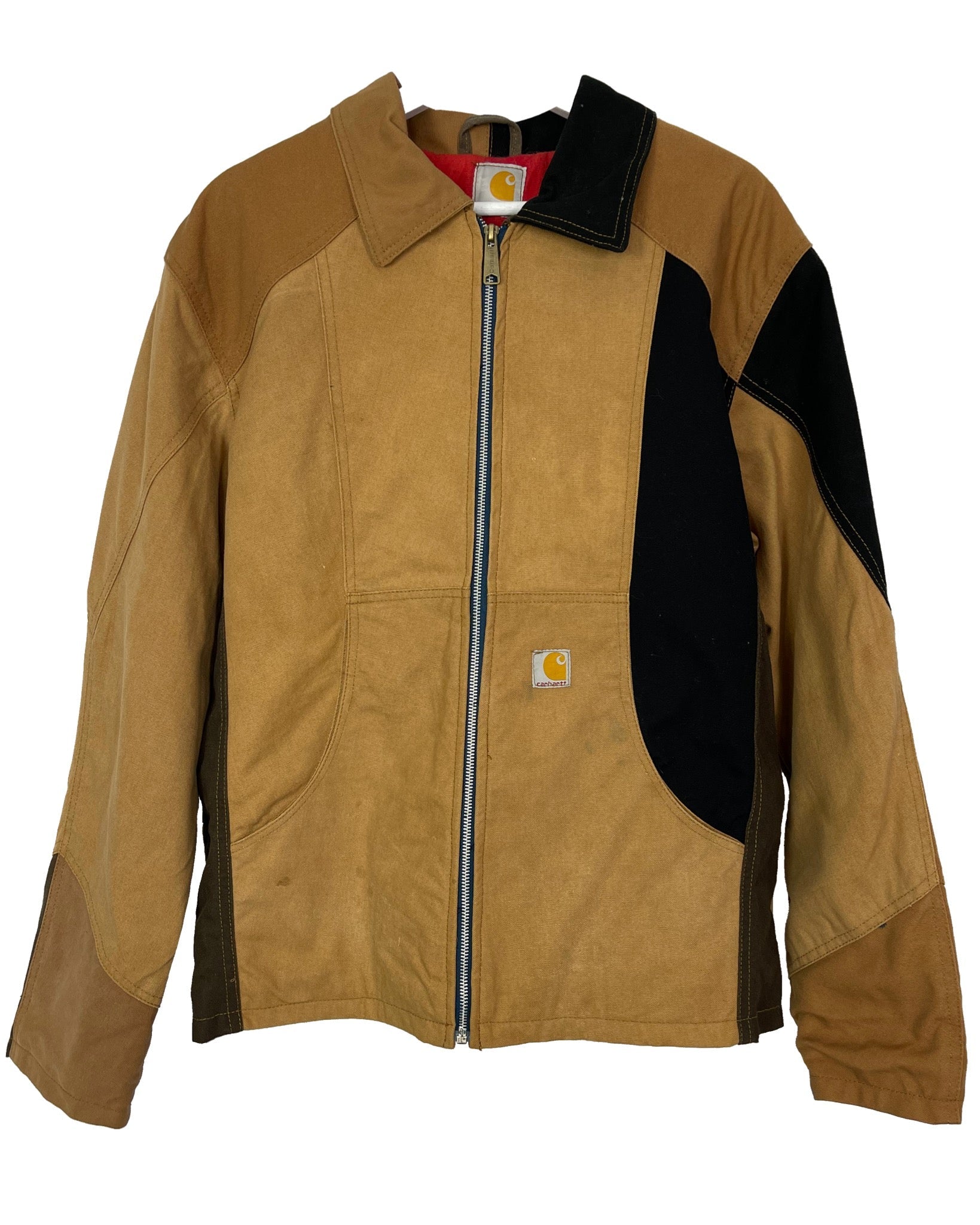 Manteau Carhartt Veste upcyclée style patchwork - L - PLOMOSTORE