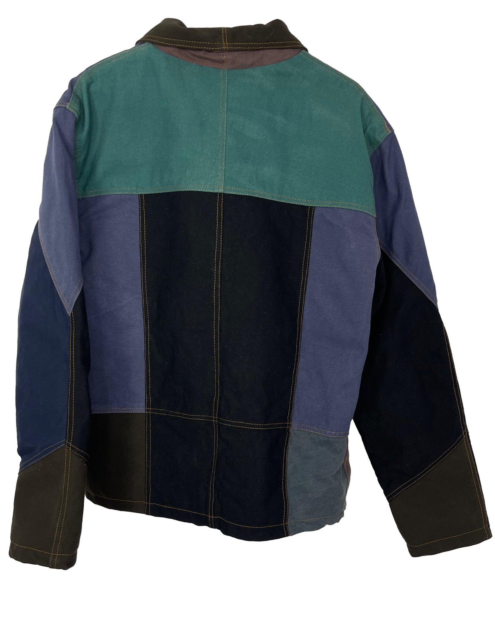 Manteau Carhartt Veste upcyclée style patchwork - L - PLOMOSTORE