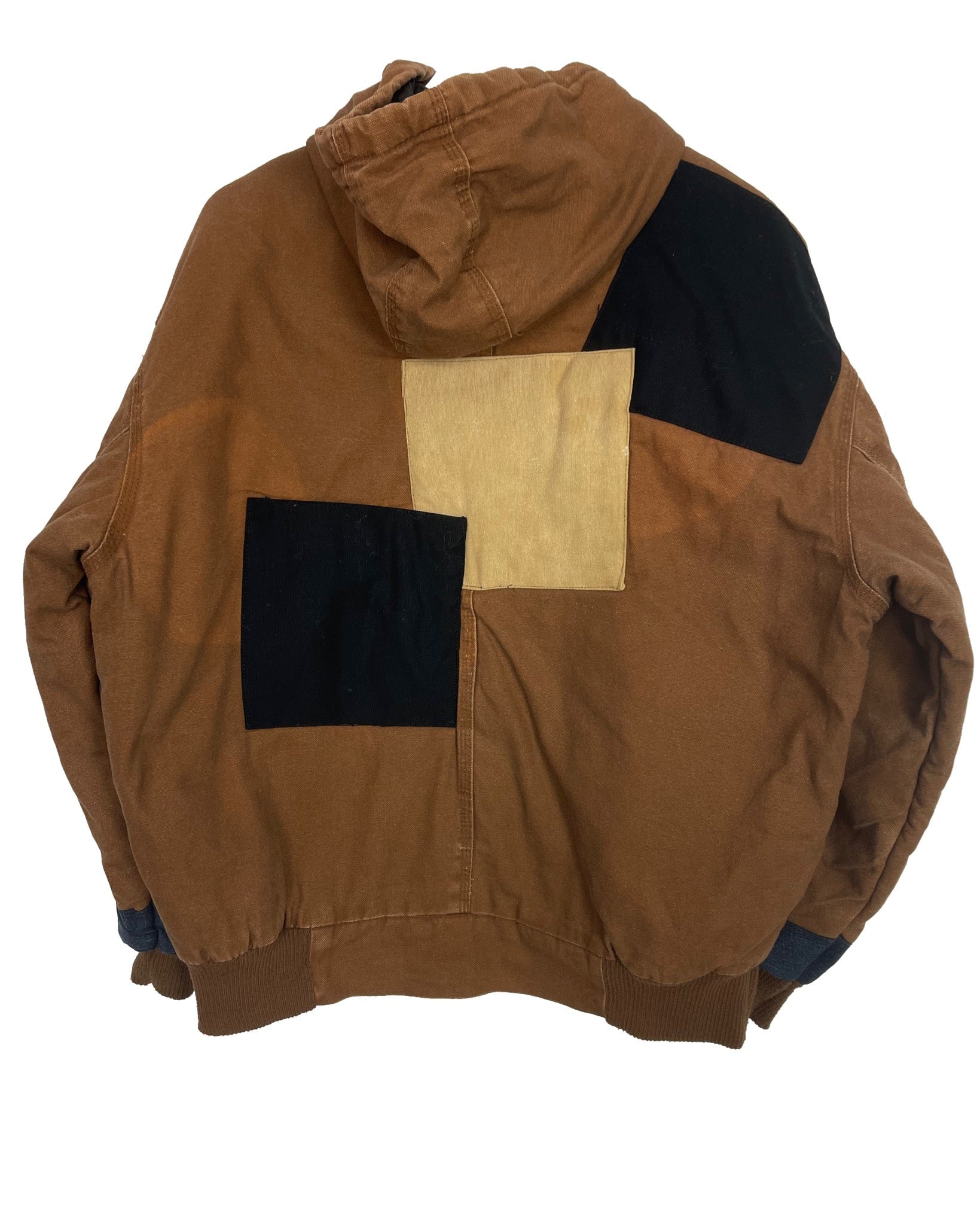 Blouson Carhartt Veste upcyclée style patchwork - L - PLOMOSTORE