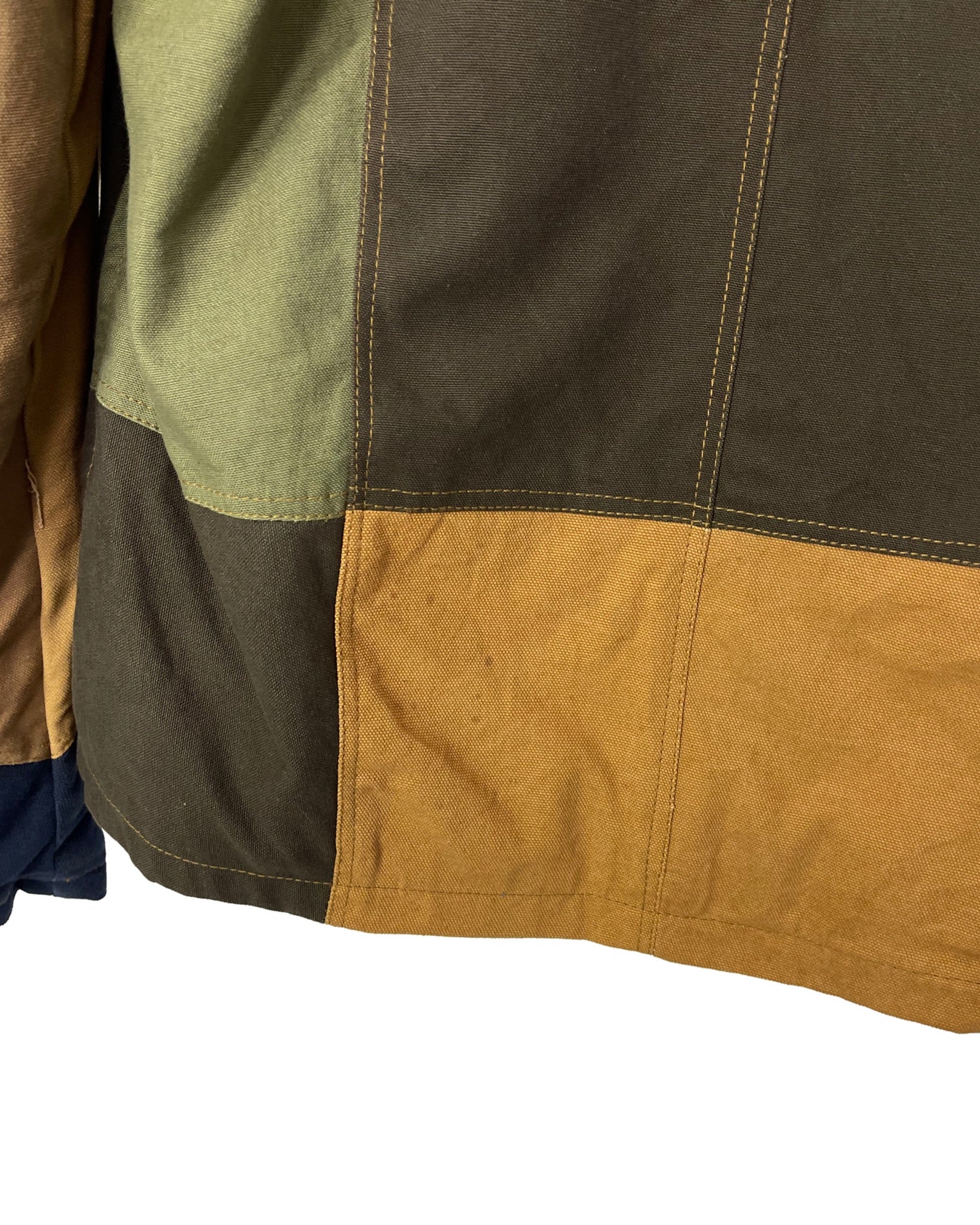 Manteau Carhartt Veste upcyclée style patchwork - L - PLOMOSTORE