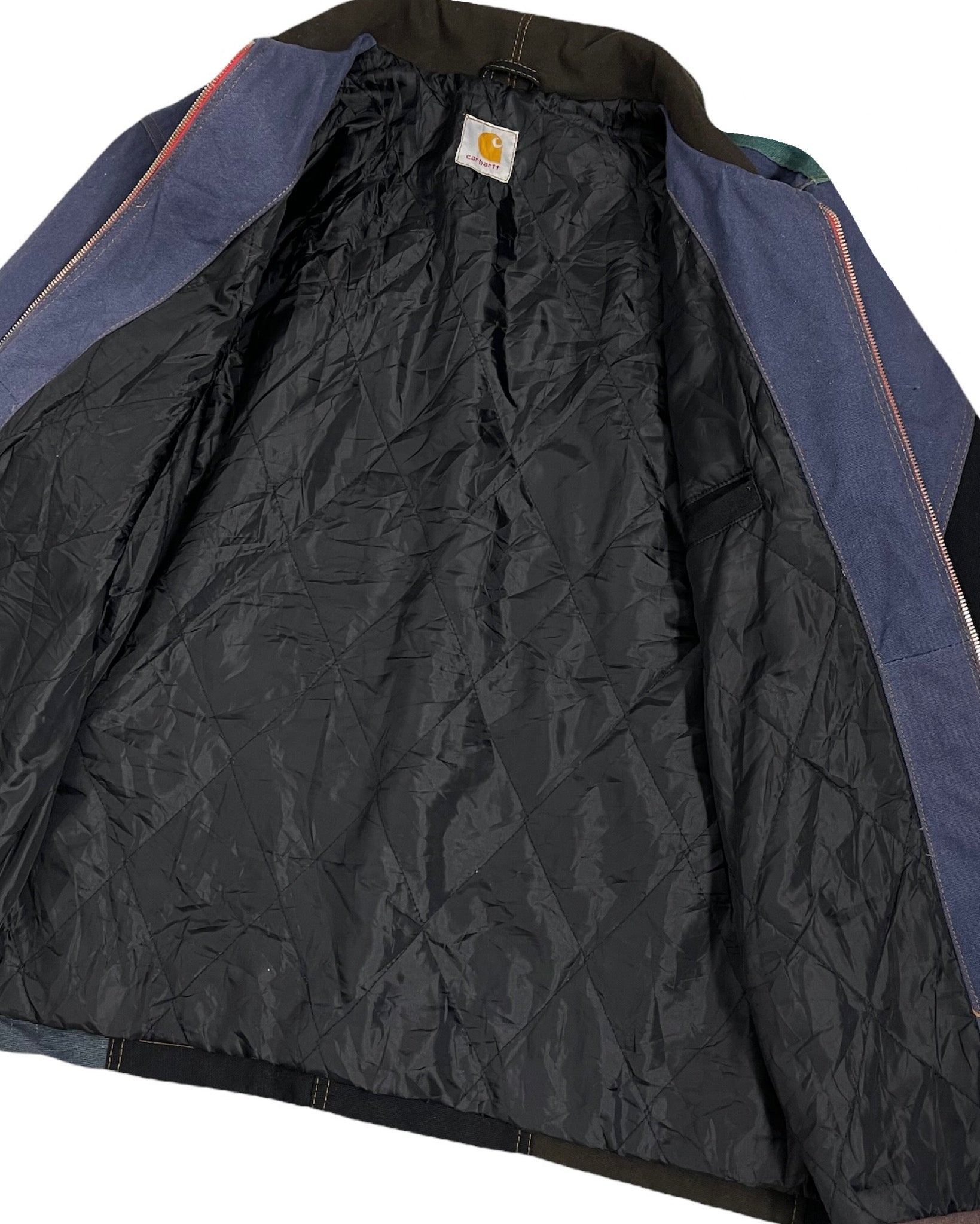 Manteau Carhartt Veste upcyclée style patchwork - L - PLOMOSTORE