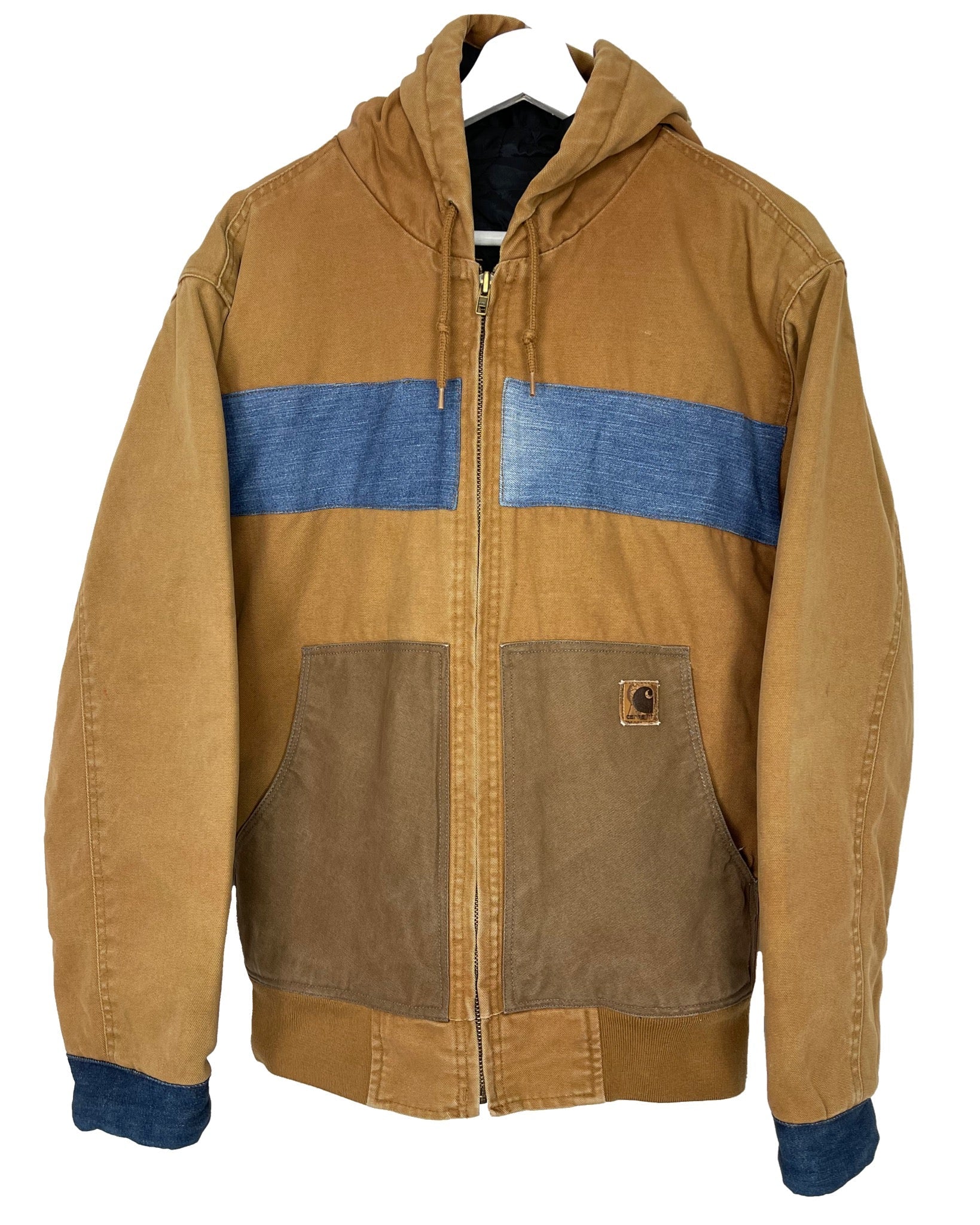 Blouson Carhartt Veste upcyclée style patchwork - M - PLOMOSTORE