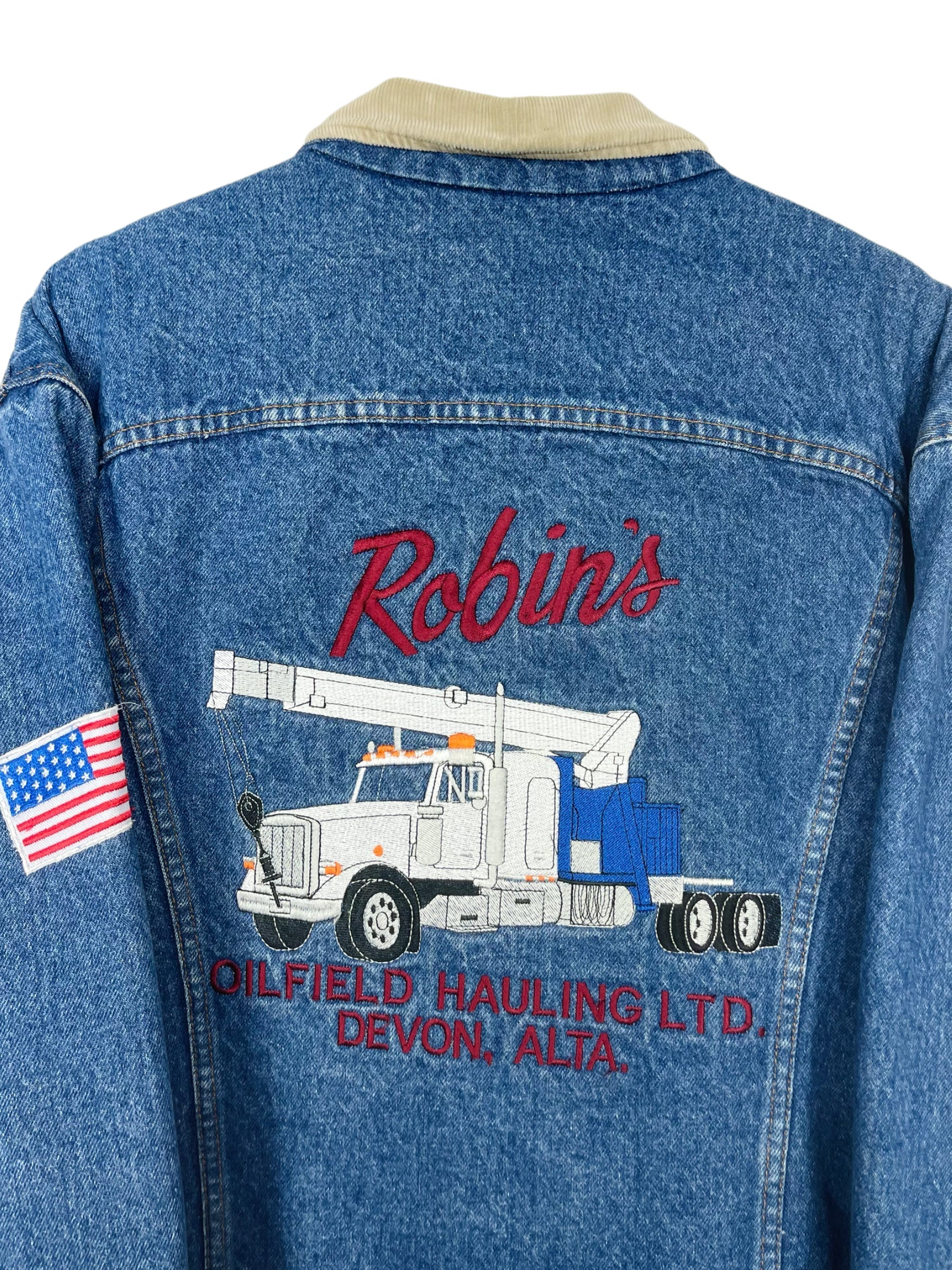 Blouson Carhartt Veste upcyclée style patchwork - XL - PLOMOSTORE