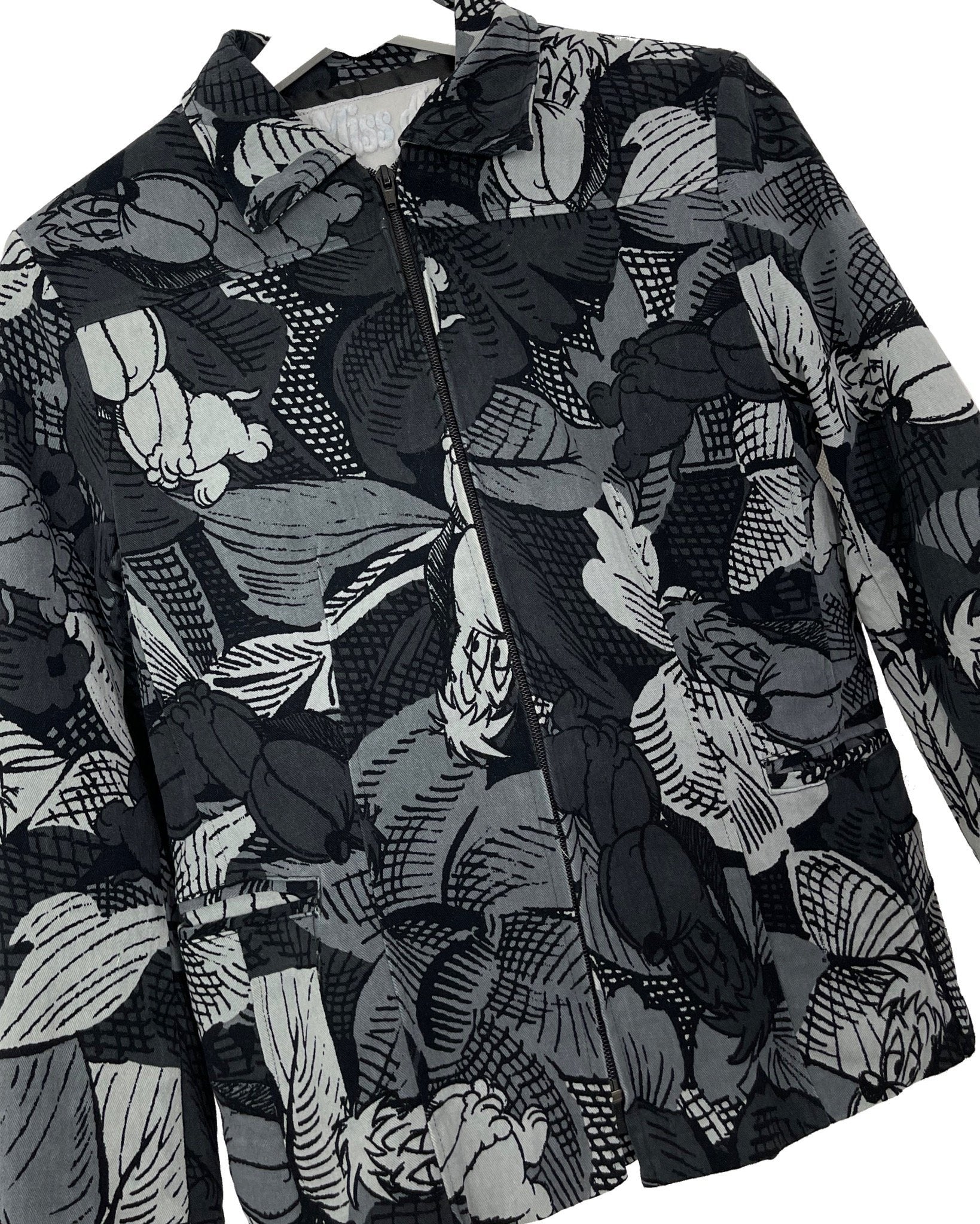 Veste imprimée Vintage Veste zippée - Droopy - L - PLOMOSTORE