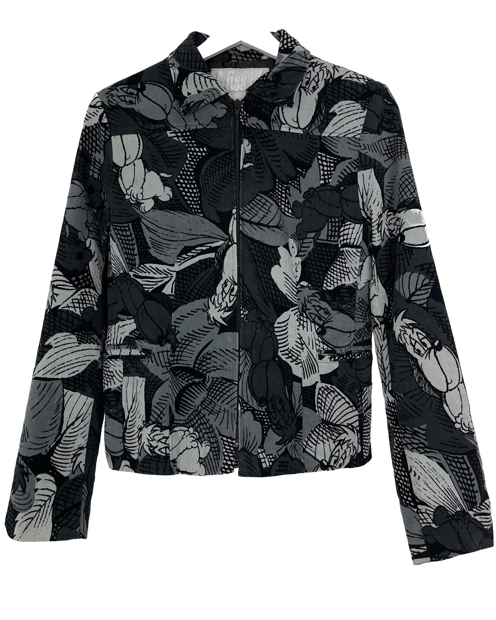 Veste imprimée Vintage Veste zippée - Droopy - L - PLOMOSTORE