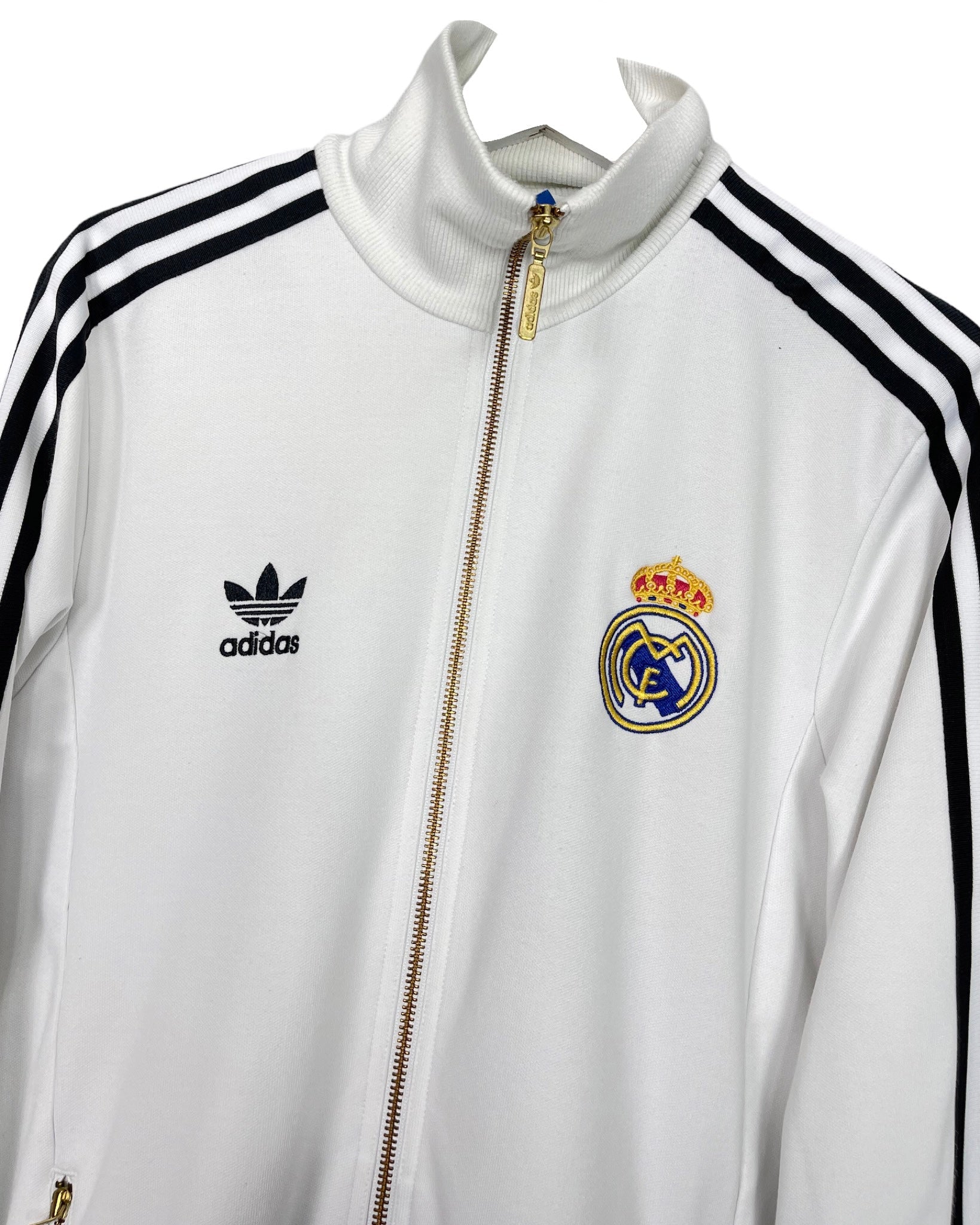 Veste de football Adidas Veste zippée - Real Madrid - S - PLOMOSTORE