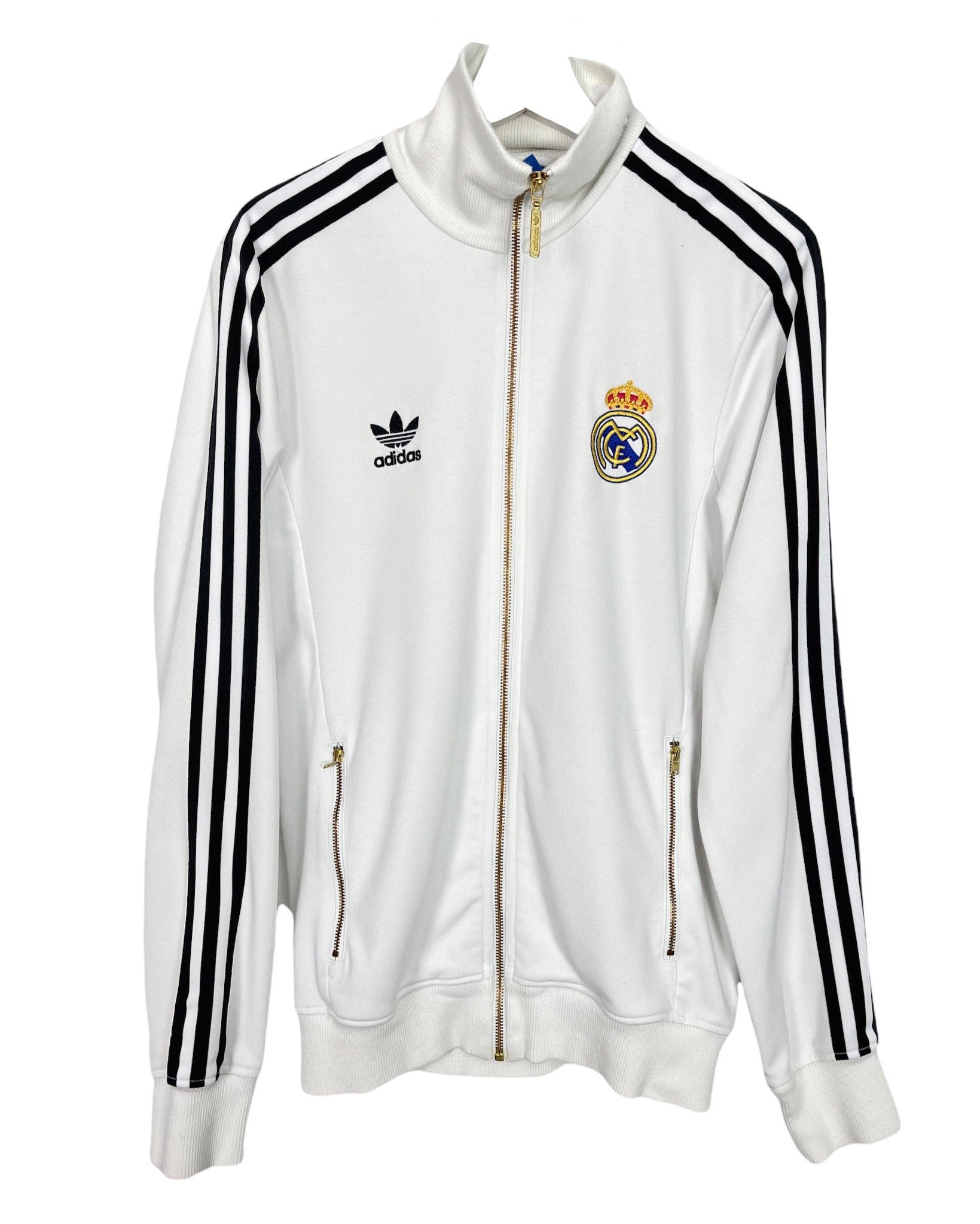Veste de football Adidas Veste zippée - Real Madrid - S - PLOMOSTORE