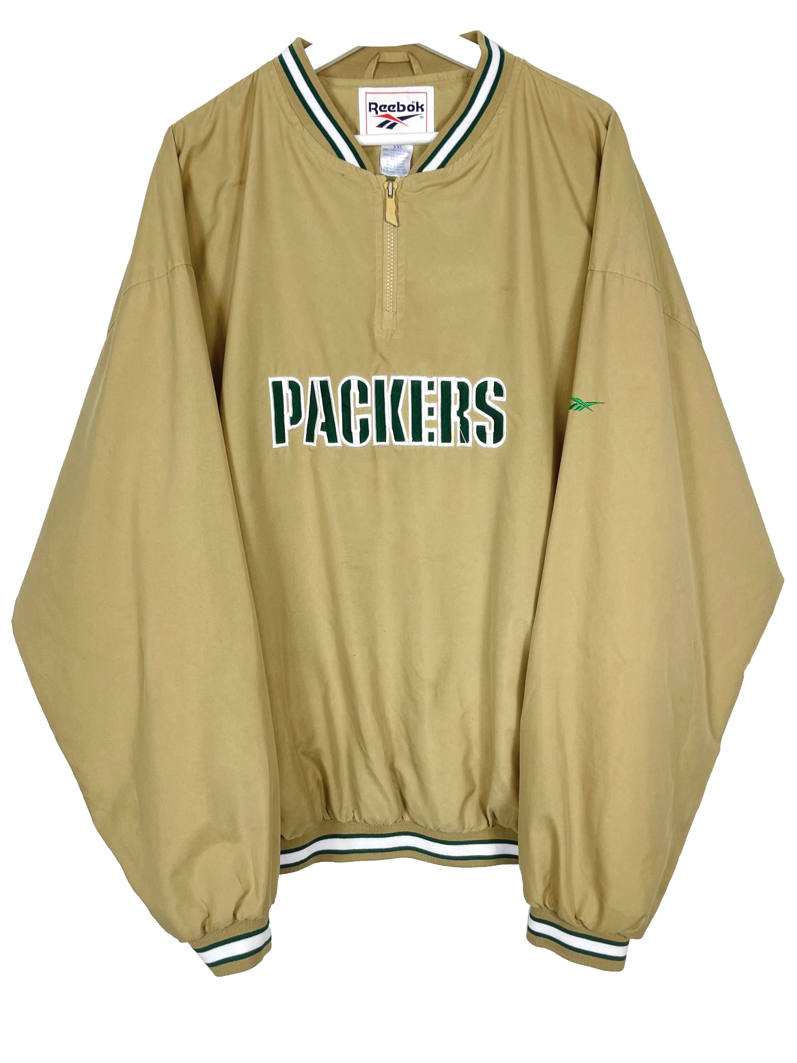  Coupe-vent Reebok Coupe-vent à enfiler - Green Bay Packers - XXL - PLOMOSTORE