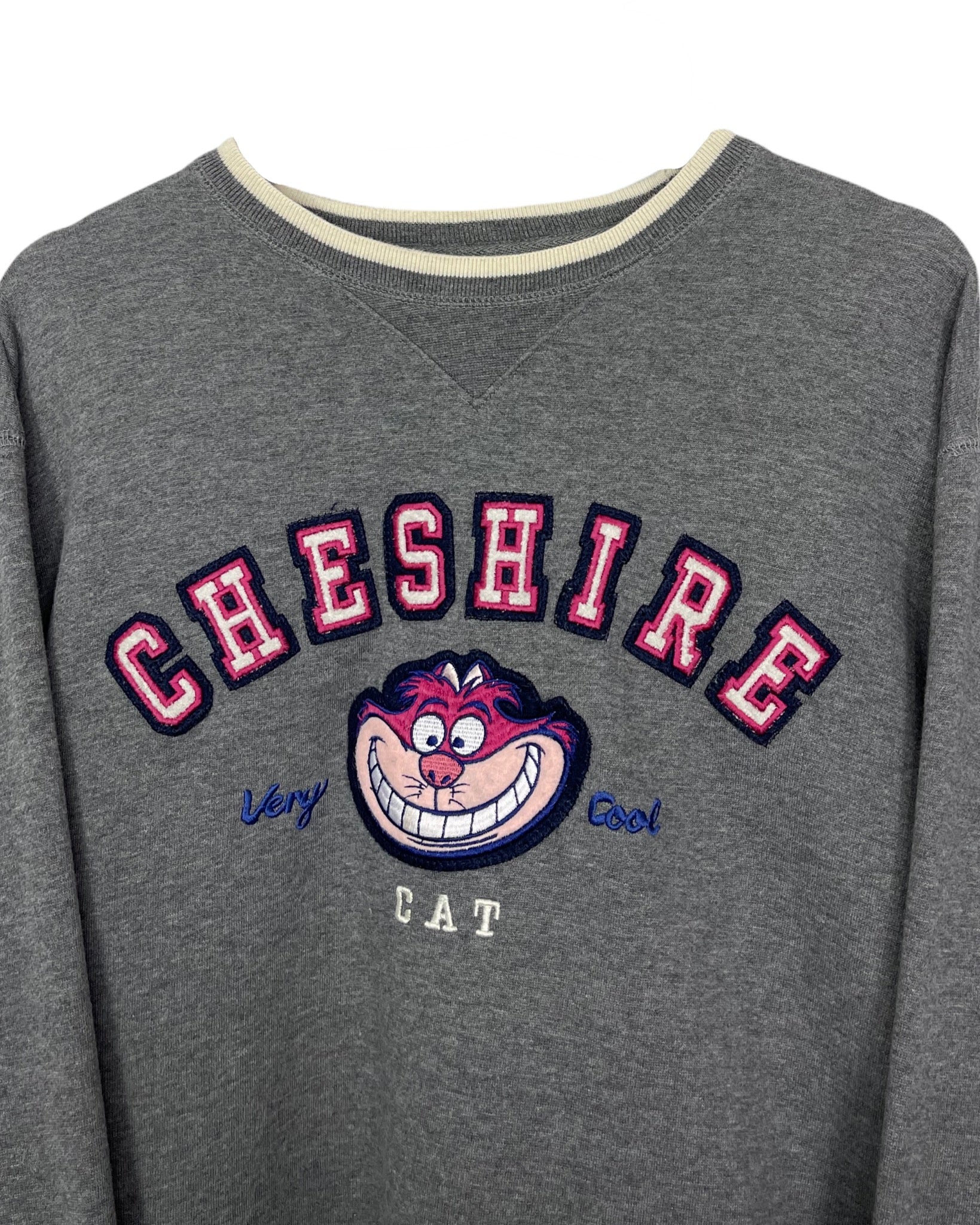  Sweatshirt Disney Sweat - "Cheesire" - M - PLOMOSTORE