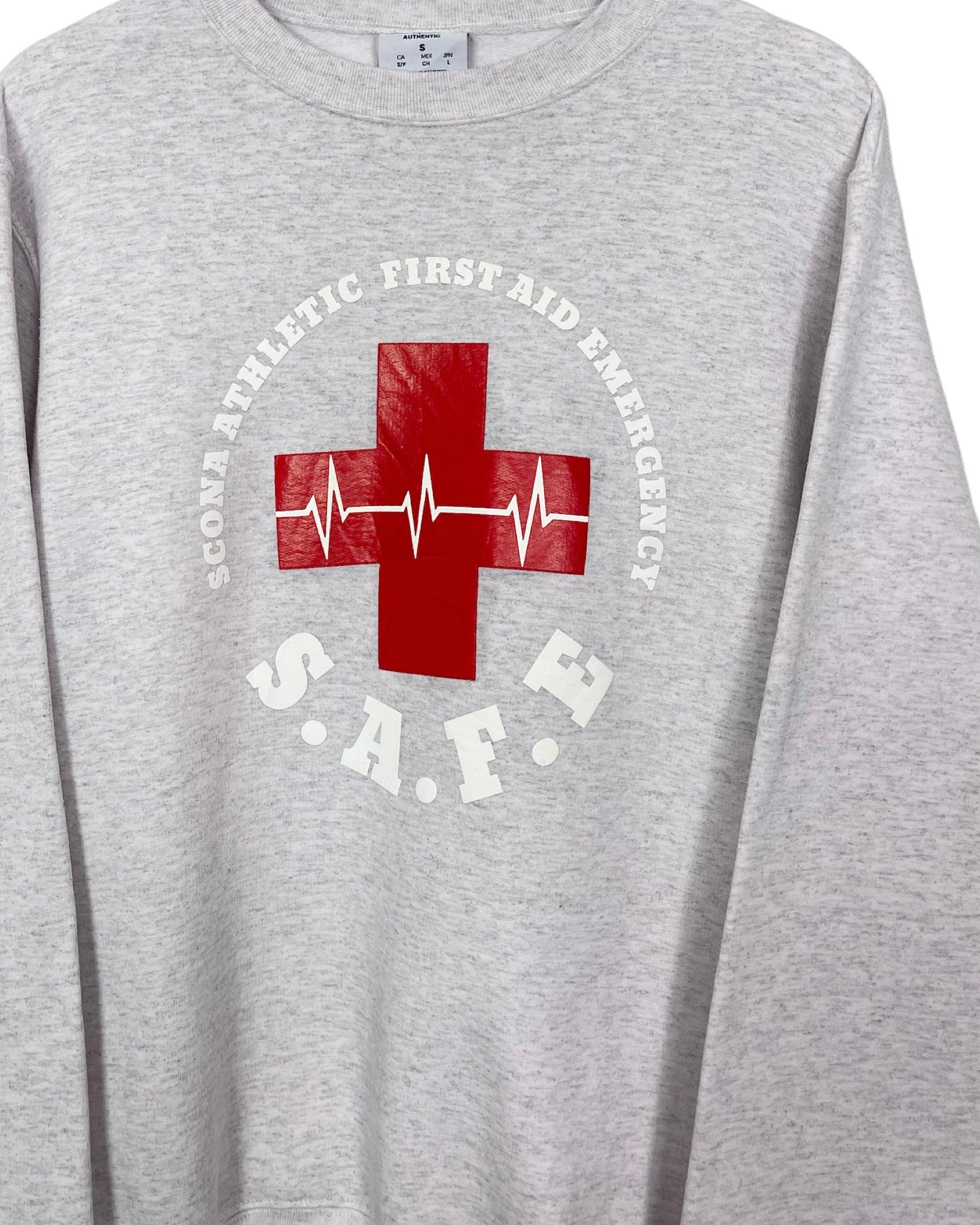  Sweatshirt Champion Sweat - Scona School First Aid - S - PLOMOSTORE