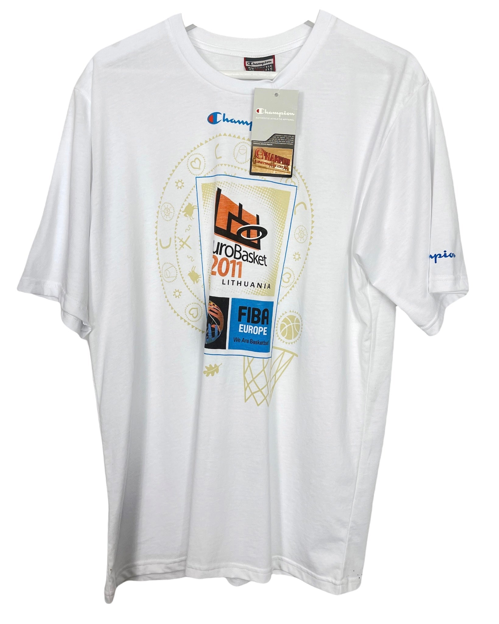  T-shirt Champion T-shirt - EuroBasket 2011 - XL - PLOMOSTORE