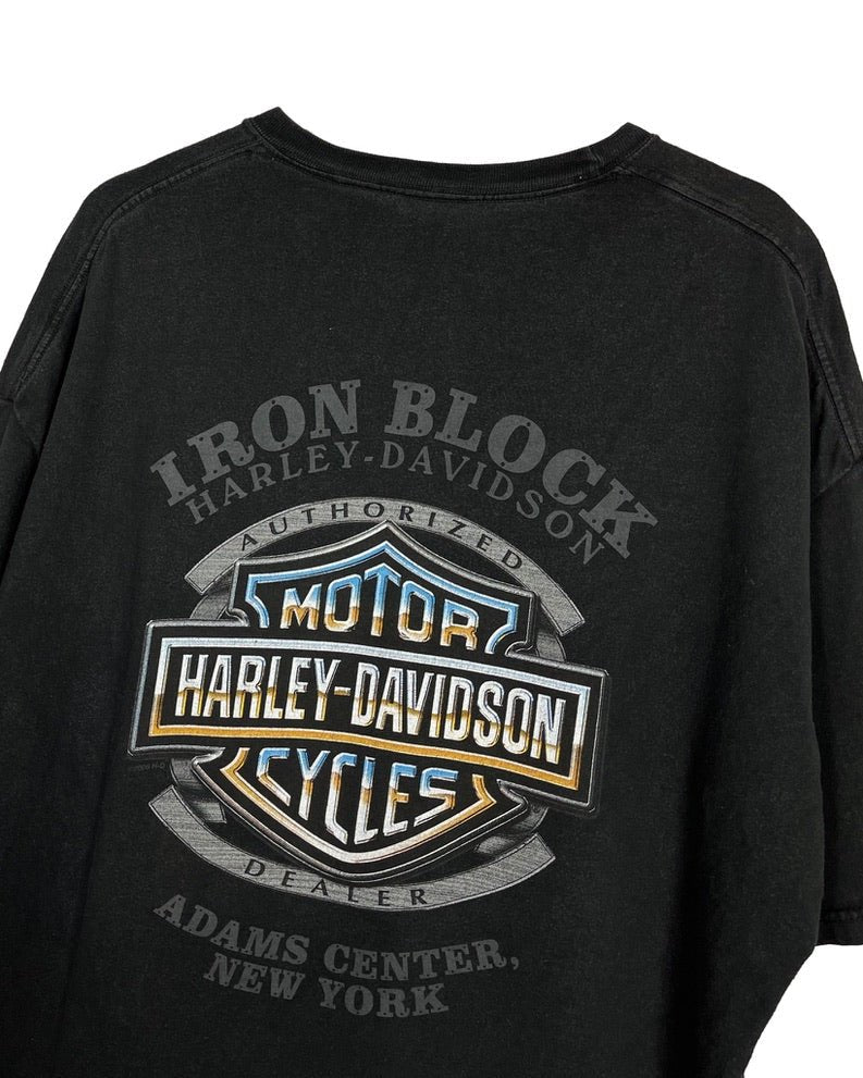  T-shirt Harley-Davidson T-shirt - Iron Block New York - XXL - PLOMOSTORE